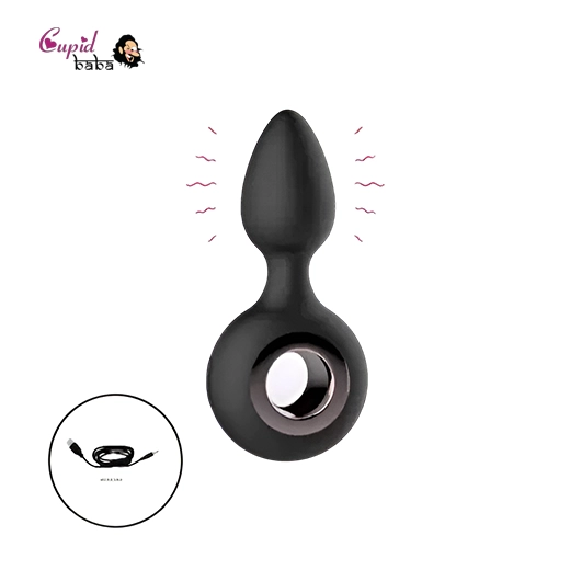 Space Vibrating Anal Plug Vibrating Ring Butt Plug