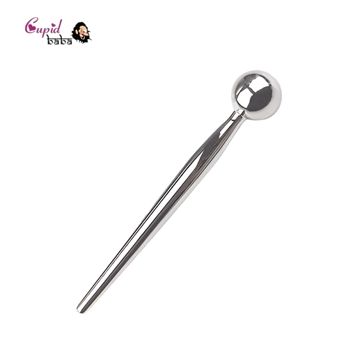 Stainless Steel Penis Urethral Plug Dilator Solid Tube