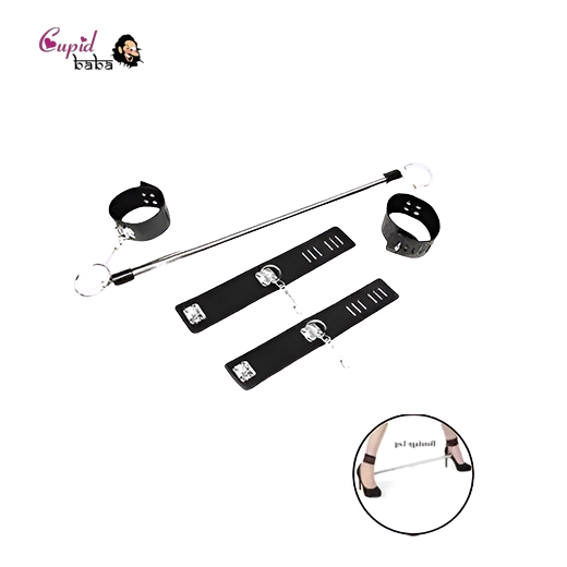 Stainless Steel Restraint Leg Spreader Bar Ankle Cuffs
