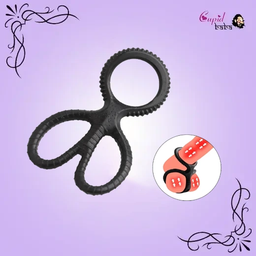 Stay Hard Beaded Delay Ejaculation Cock Ring