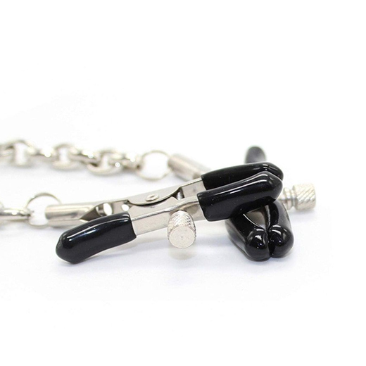 Steel Metal Chain Nipple Clamps