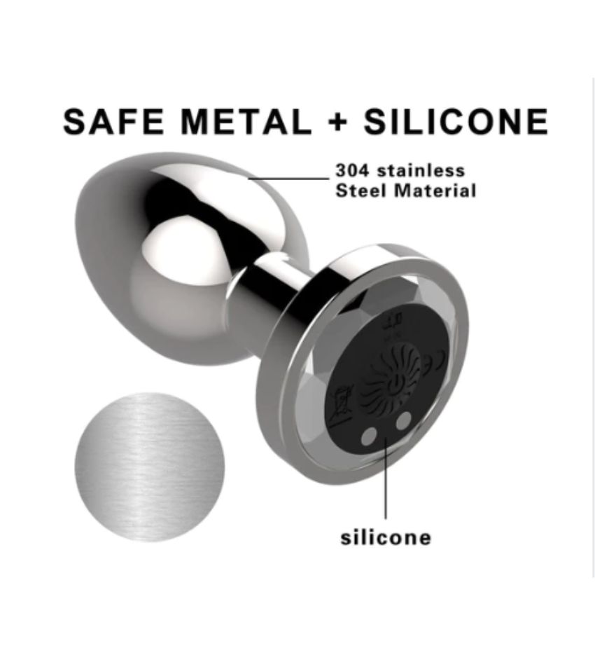 Stainless Steel Anal Vibrators For Men Prostate Masturbator Erotic Massager for Men Butt Plug Anal Sex