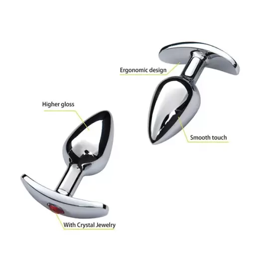 Small Metal Anchor Butt Plug