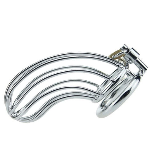 Steel Metal Male Chastity Device Locked Cage