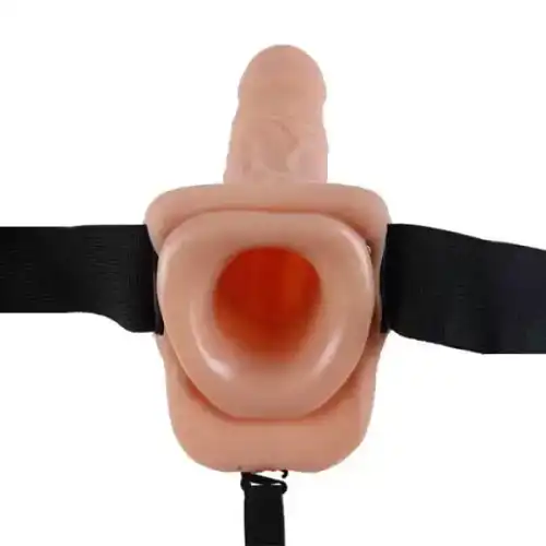 Hollow Strap On Dildo With Balls