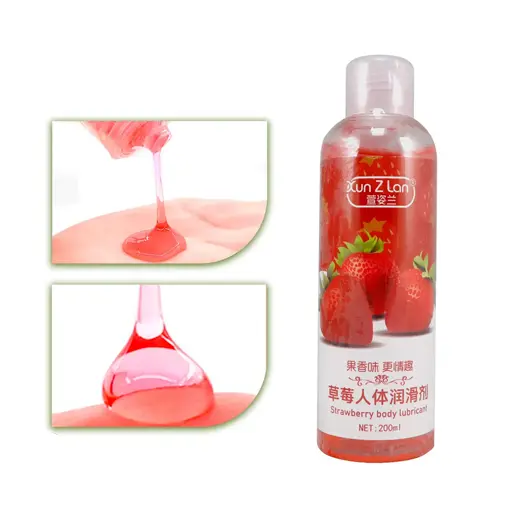 Strawberry Body Lubricant 200ml