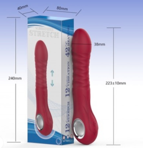 Stretch Silicone Vibrator For Women
