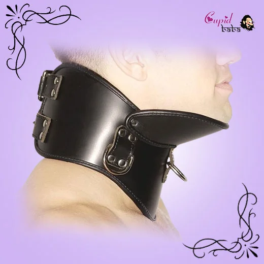 Strict Leather BDSM Posture Collar Small/Medium