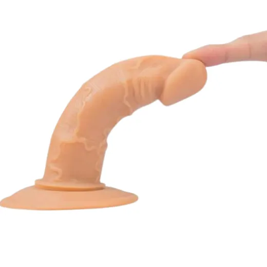 6 Inch Strong Suction Dildo Without Balls