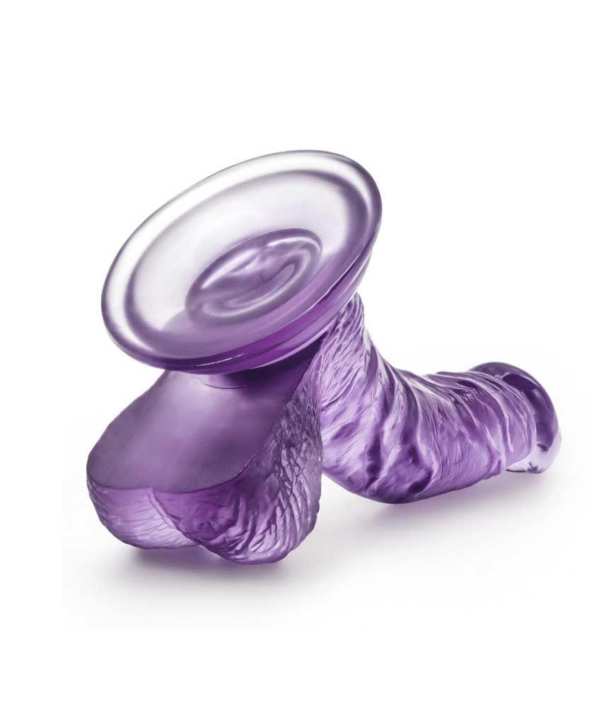 6.5 Blue Strong Suction With Balls Dildo