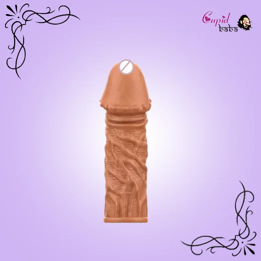 Stronger Mortar Liquid Silicone Penis Extender Sleeve
