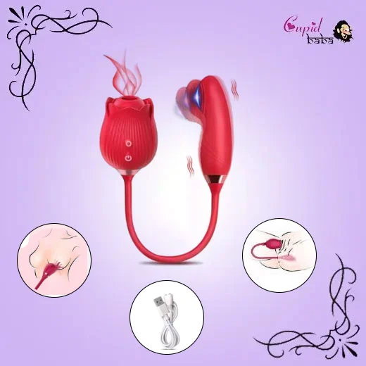 Sucking Rose G Spot Vibrator For Women