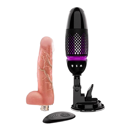 Super Mini Remote Fuck Machine With Realistic Dildo
