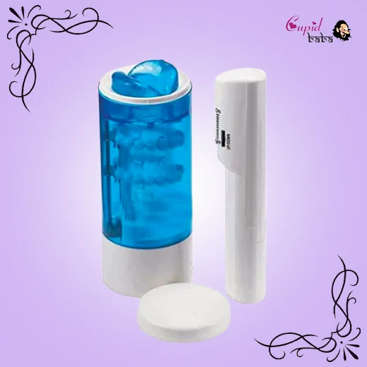 Sweet Blue Lips Automatic Oral Sex Masturbator For Men