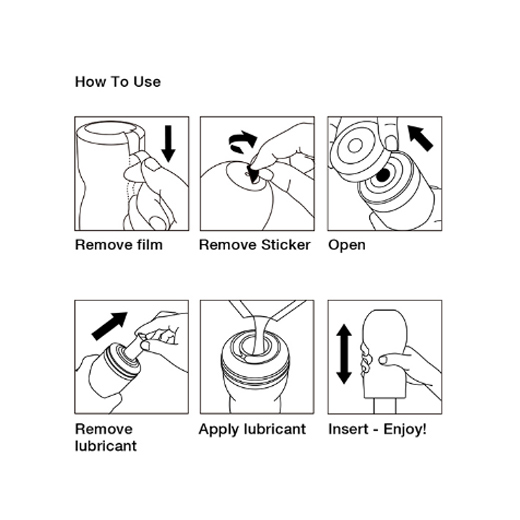 Tenga Cup White Masturbator