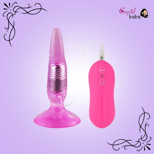 TWISTER VIBRATING BUTT PLUG