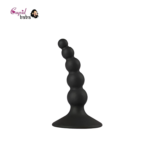 Tapered Anal Beads Trainer with Suction Cup