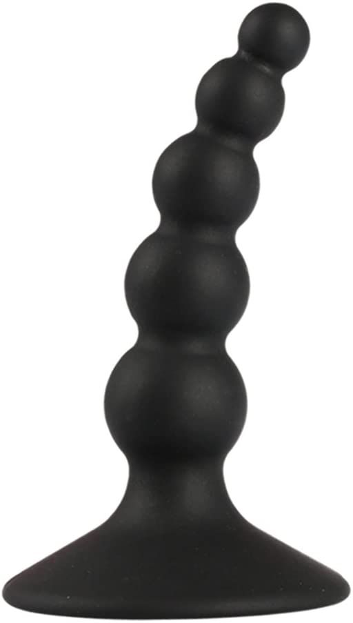 Tapered Anal Beads Trainer with Suction Cup