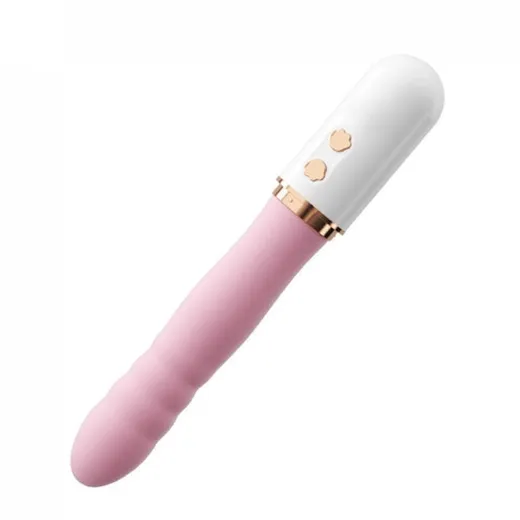 Telescopic Thrusting Vibrator Hidden dildo