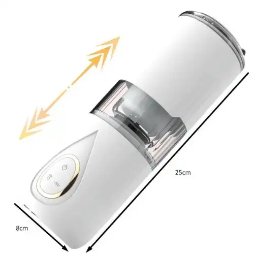 Automatic Piston Telescopic Vagina Real Pussy Male Masturbator Machine For Men