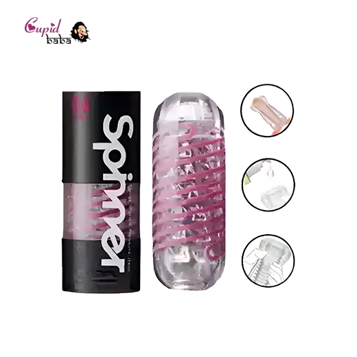 Tenga Sleeve Spinner Pixel Masturbator