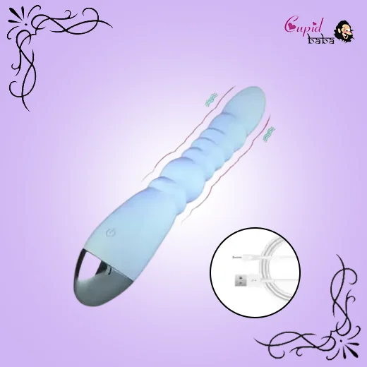 Thread Massager G Spot Vibrator Clitoris for Women Vagina Stimulator USB Rechargeable