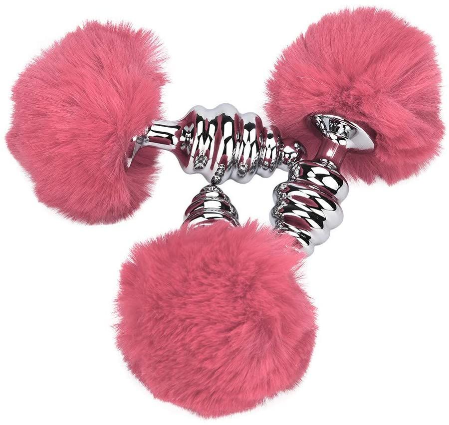 Feather Thread Anal Plug Fox Tail