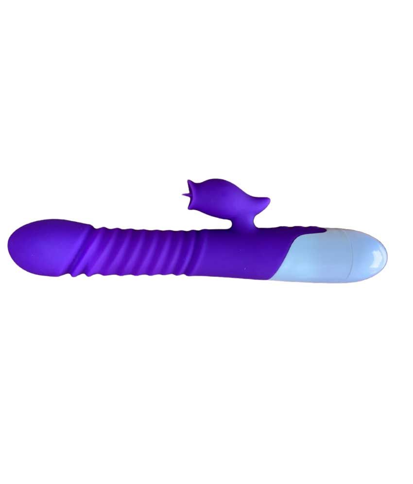 Thrusting Tongue Vibrator For G Spot Clitoris Stimulation