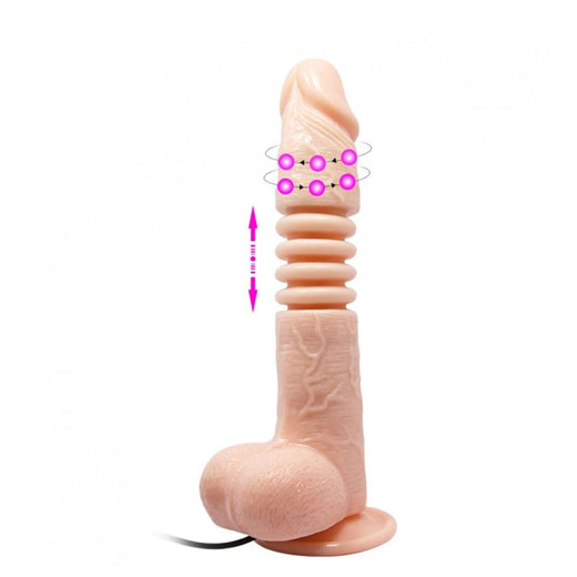 Thunder Up Realistic Dildo Vibrator