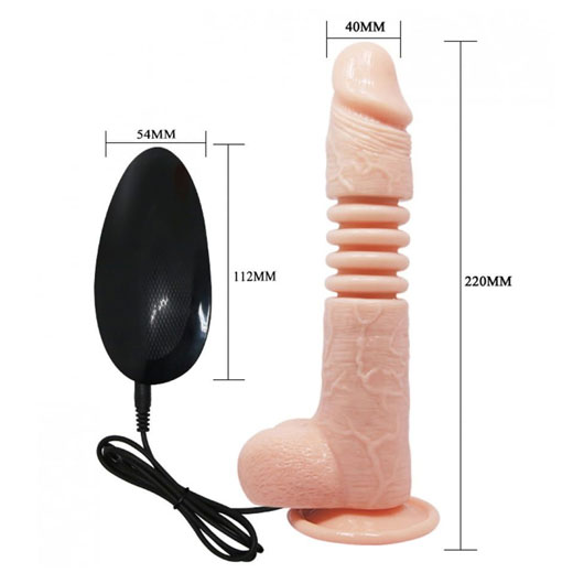 Thunder Up Realistic Dildo Vibrator