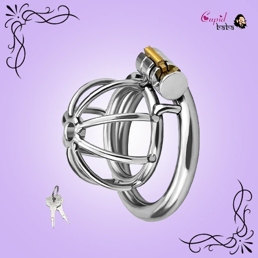 Tomi Stainless Steel Male Chastity Cock Cage