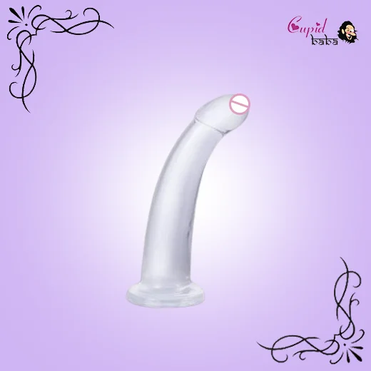 Transparent Anal Dildo With Suction Cup