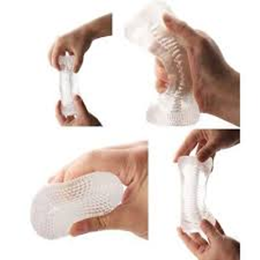 Transparent Portable Male Masturbator