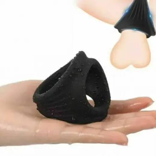 3 Holes Locking Triangle Shape Cock Ball Ring