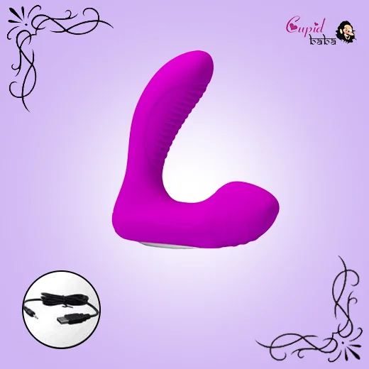 USB Rechargeable Heating Anal Vibrator Prostate Massager