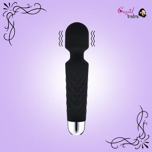 USB Rechargeable Multi Speed G-Spot Magic Wand Vibrator