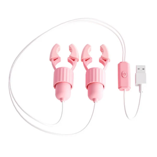 USB Nipple Clamp Vibrator for Women