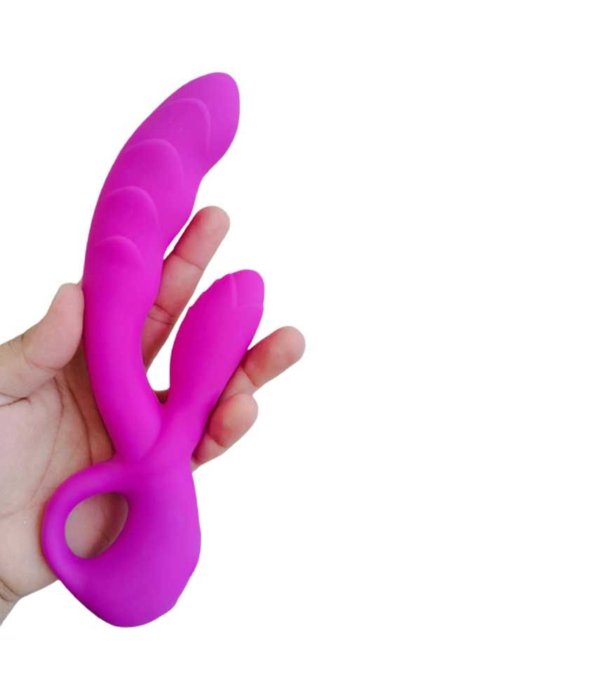USB Rechargeable G Spot Vibrator Sex Toy For Women Multi Speeds Intelligent