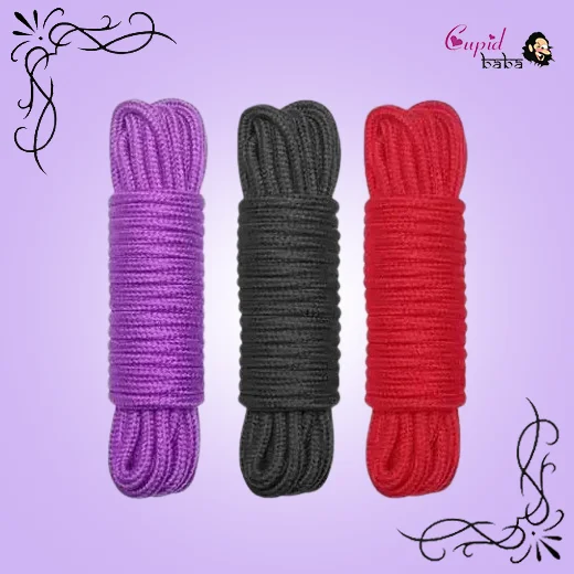 Ultra Soft Rope Strap Restraints Kit for Couples Sex Games