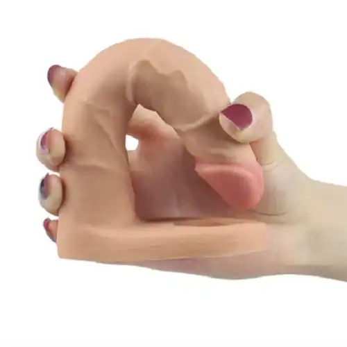 6 Inch Ultra Soft Double Penetration Dildo