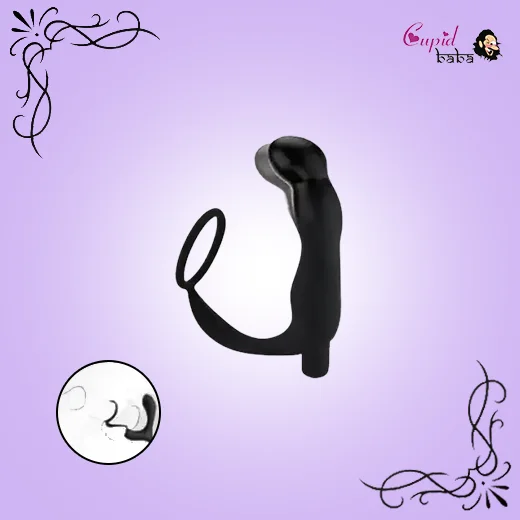 Vibrating Prostate Massager with Penis Ring