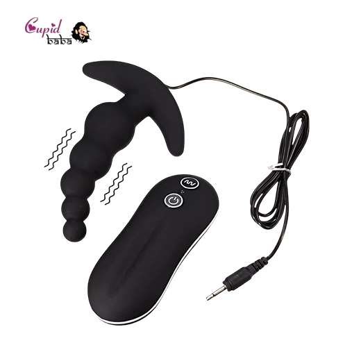 Vibrator beads style vibrating anal plug adult sex items