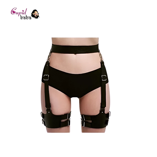 Waist Adjustable Belt Gothic Cincher Caged Garter for Women Rave Outfits