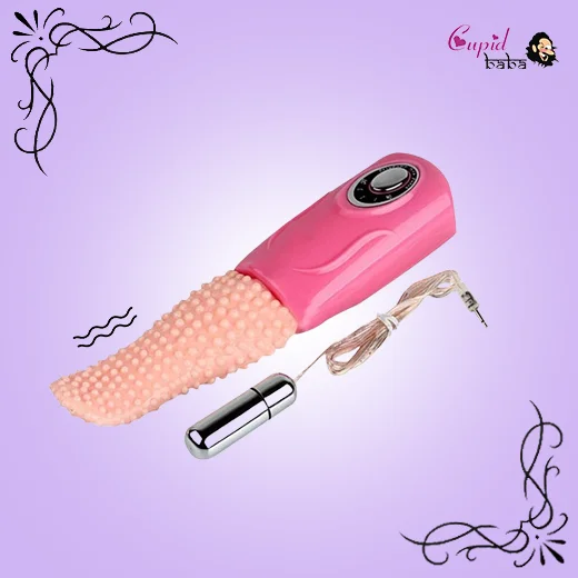 Waterproof Ultra-quiet Tongue Shape Vibrator Massager