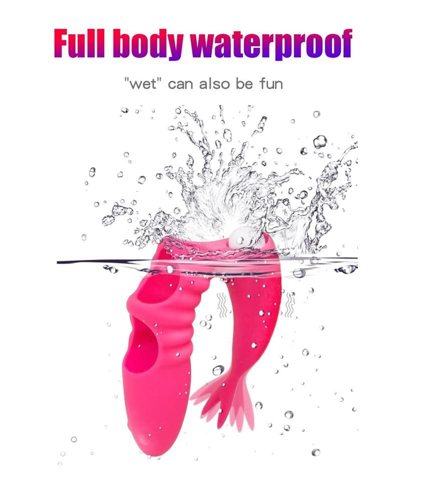 Waterproof Finger Sleeve Vibrator