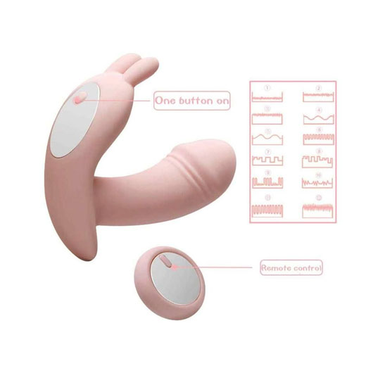 Invisible Wear Butterfly Remote Control Panty Vibrator