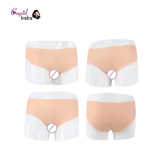 Wearable Artificial Vagina Crossdresser Male Pants Underwear