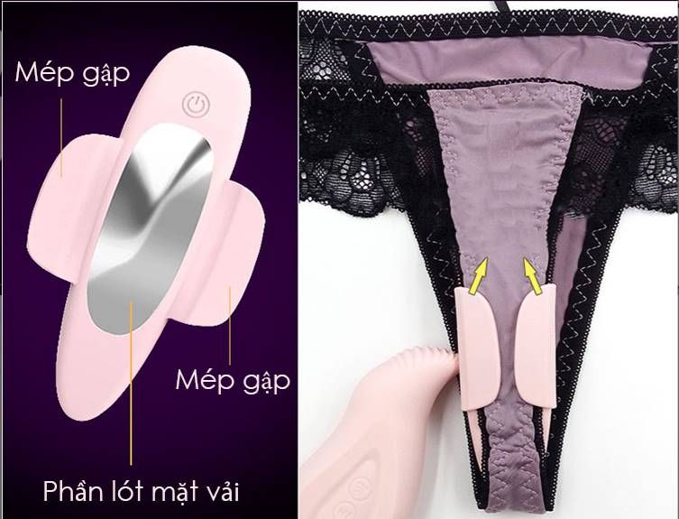Wearable Panty Vibrator with Wireless Remote