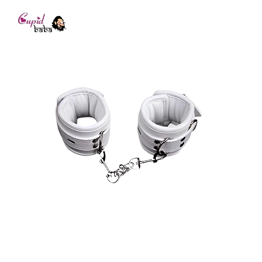 White Handcuffs Women Bondage