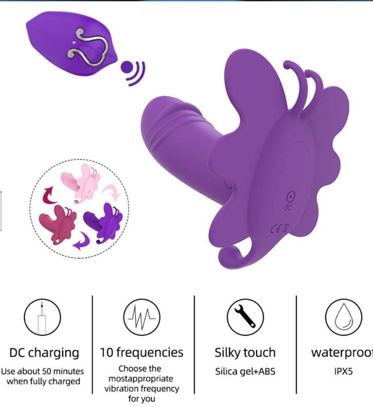 Wireless Butterfly Vibrator Egg For Women